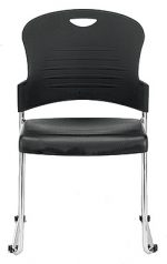 Buy Eurotech Aire S5000 Black Stacking Side Chair