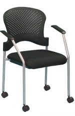 Eurotech Breeze guest chair stack chair with casters FS8270