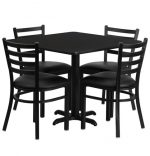 Square Cafeteria Dining Table Sets